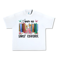 White i have no shelf control Urban Heavy Tee - MaliasSmallBusiness