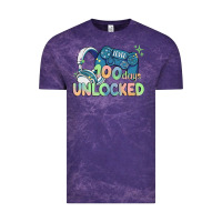 Cloud Purple level 100 days unlocked Vintage Tee - MaliasSmallBusiness