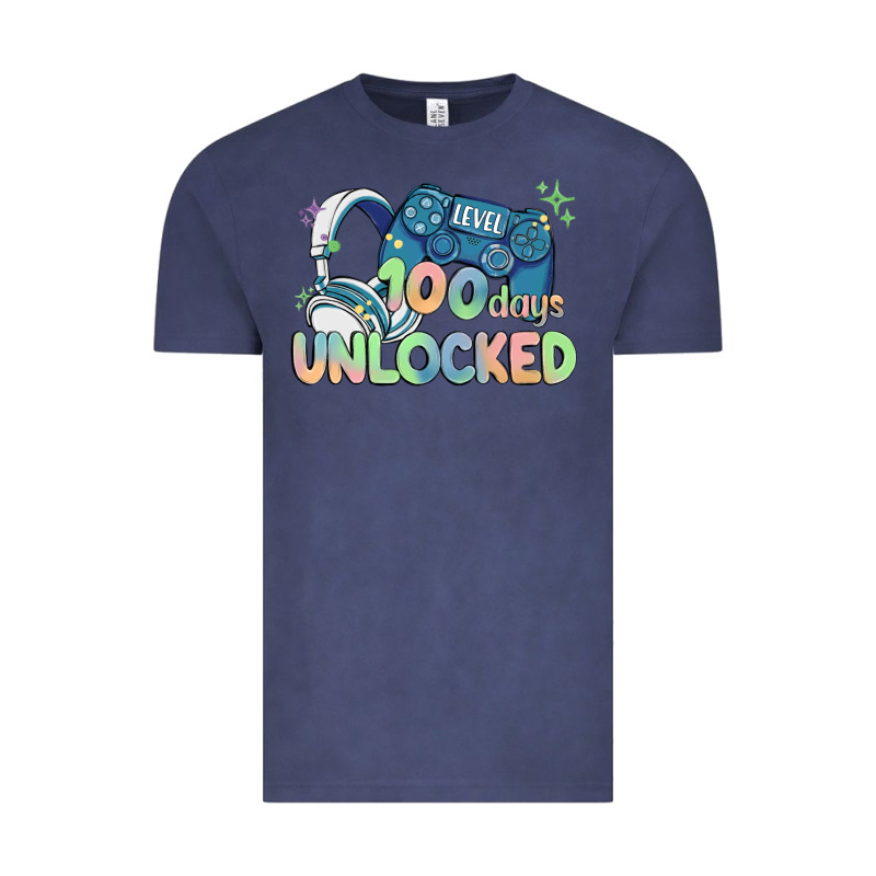 Level 100 Days Unlocked Vintage Tee by MaliasSmallBusiness | Teevron