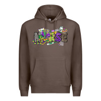 Coffee nurse mardi gras Premium Hoodie - CowGirlArtShop