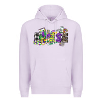 Lilac nurse mardi gras Premium Hoodie - CowGirlArtShop