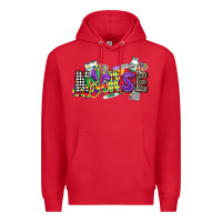Red nurse mardi gras Premium Hoodie - CowGirlArtShop