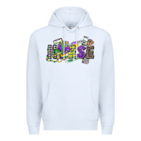 White nurse mardi gras Premium Hoodie - CowGirlArtShop