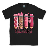 Black valentine's day teacher life pencils Classic Tee - MaliasSmallBusiness