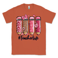 Copper valentine's day teacher life pencils Classic Tee - MaliasSmallBusiness