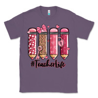 Lavender valentine's day teacher life pencils Classic Tee - MaliasSmallBusiness