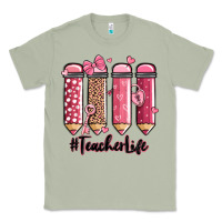 Matcha valentine's day teacher life pencils Classic Tee - MaliasSmallBusiness