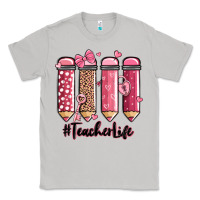 Moon Dust valentine's day teacher life pencils Classic Tee - MaliasSmallBusiness