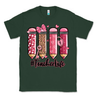 Sports Green valentine's day teacher life pencils Classic Tee - MaliasSmallBusiness