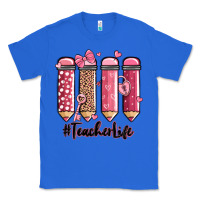 True Royal valentine's day teacher life pencils Classic Tee - MaliasSmallBusiness