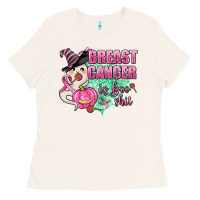 Bone breast cancer is boo shit Ladies Tee - AdoDesignShop