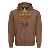 Chestnut Birthplace Earth Race Human Peace Sign Hippie Zipper Hoodie - Bettercallsaul