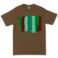 Cacao Green Red Western Farm Life Brush Stroke Premium Tee - Bettercallsaul