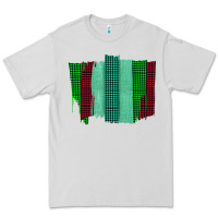 Dove Grey Green Red Western Farm Life Brush Stroke Premium Tee - Bettercallsaul