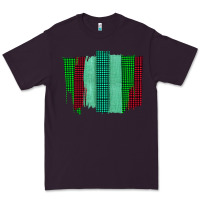 Plum Green Red Western Farm Life Brush Stroke Premium Tee - Bettercallsaul