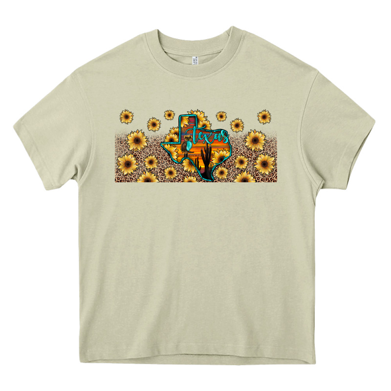 Texas Map Heavy Core Tee by JahusDesignShop | Teevron