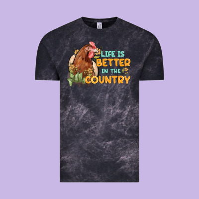 Life Is Better In The Country Vintage Tee Designed By Maliassmallbusiness