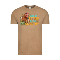 Vintage Coffee life is better in the country Vintage Tee - MaliasSmallBusiness