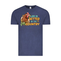 Vintage Denim life is better in the country Vintage Tee - MaliasSmallBusiness