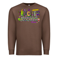 Chestnut mardi gras teacher assistant Premium Sweatshirt - CowGirlArtShop