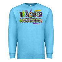 Ocean Blue mardi gras teacher assistant Premium Sweatshirt - CowGirlArtShop