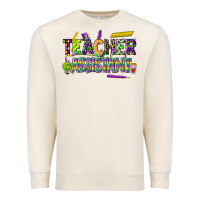 Sandshell mardi gras teacher assistant Premium Sweatshirt - CowGirlArtShop