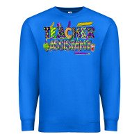 True Royal mardi gras teacher assistant Premium Sweatshirt - CowGirlArtShop