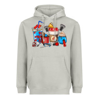 Moon Dust Lacrosse coffee cups Heavyweight Hoodie - HowdyJamesFarm