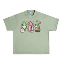 Oil Green spring gnomes Urban Heavy Tee - MaliasSmallBusiness
