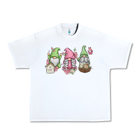 White spring gnomes Urban Heavy Tee - MaliasSmallBusiness