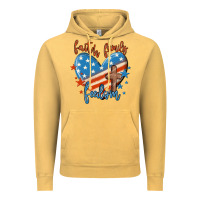 Vintage Mustard faith family freedom Vintage Hoodie - MaliasSmallBusiness