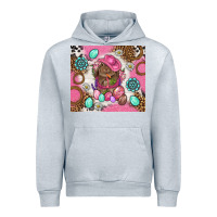 Heather Grey Cowboy Bunny Easter Tumbler Urban Hoodie - BundleAndBundleShop