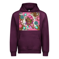 Mauve Wine Cowboy Bunny Easter Tumbler Urban Hoodie - BundleAndBundleShop