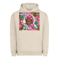 Pigment French Oak Cowboy Bunny Easter Tumbler Urban Hoodie - BundleAndBundleShop