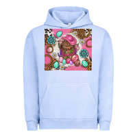 Pigment Grape Ice Cowboy Bunny Easter Tumbler Urban Hoodie - BundleAndBundleShop