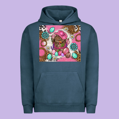 Cowboy Bunny Easter Tumbler Urban Hoodie Designed By Bundleandbundleshop
