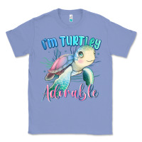 Colony Blue im turtley adorable turtle Classic Tee - MaliasSmallBusiness