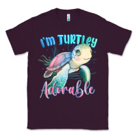 Plum im turtley adorable turtle Classic Tee - MaliasSmallBusiness