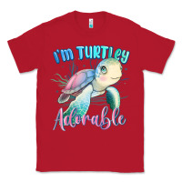 Red im turtley adorable turtle Classic Tee - MaliasSmallBusiness