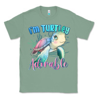 Sage im turtley adorable turtle Classic Tee - MaliasSmallBusiness