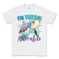 White im turtley adorable turtle Classic Tee - MaliasSmallBusiness