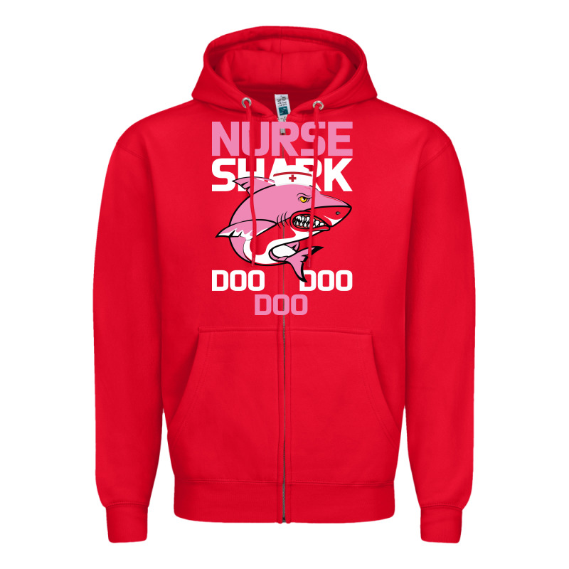 Nurse Shark Doo Doo Doo Zipper Hoodie by Bettercallsaul | Teevron