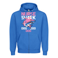 True Royal Nurse Shark Doo Doo Doo Zipper Hoodie - Bettercallsaul