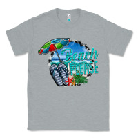 Heather Grey beach please Classic Tee - CowhideDigitalArt