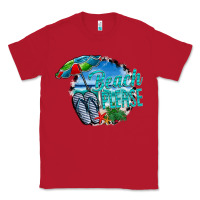 Red beach please Classic Tee - CowhideDigitalArt