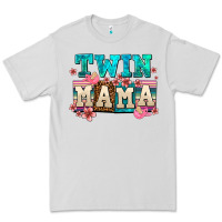 Dove Grey twin mama Premium Tee - AdoDesignShop