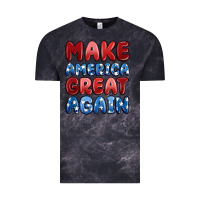 Cloud Black make america great again Vintage Tee - MaliasSmallBusiness