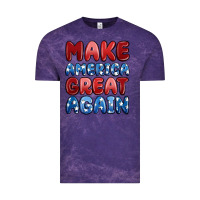 Cloud Purple make america great again Vintage Tee - MaliasSmallBusiness