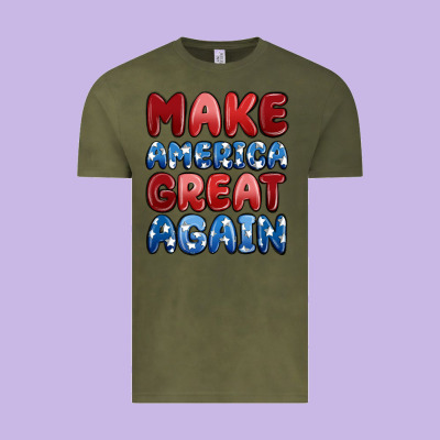 Make America Great Again Vintage Tee Designed By Maliassmallbusiness