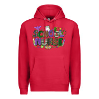 Cardinal school nurse mardi gras Premium Hoodie - CowGirlArtShop